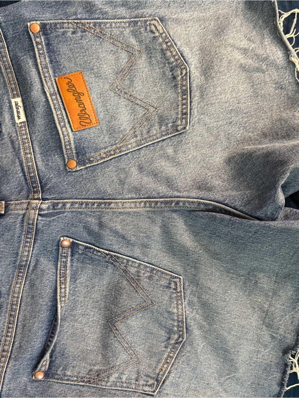 Wrangler Light Blue Women's Jean Shorts